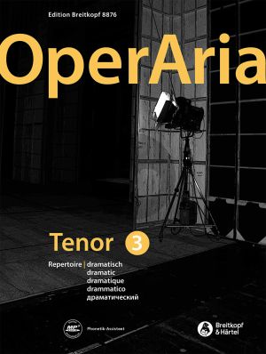 OperAria Tenor Vol. 3 Dramatic (dt./engl.) (edited by Peter Anton Ling)