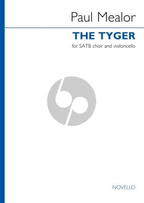 Mealor The Tyger for SATB and Cello (Score)
