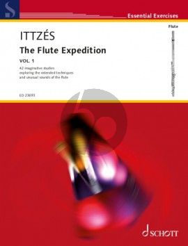 Ittzes The Flute Expedition Vol. 1 No. 0 - 21 (42 imaginative studies exploring the extended techniques and unusual sounds)