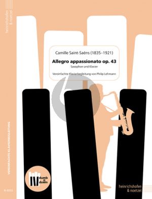 Saint-Saens Allegro Appassionato Op. 43 Saxophon und Klavier (Vereinfachte Klavierbegleitung von Philip Lehmann)