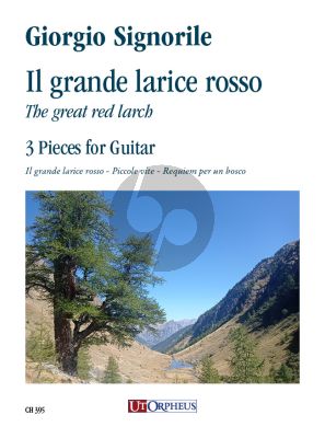 Signorile Il grande larice rosso (The great red larch) for Guitar
