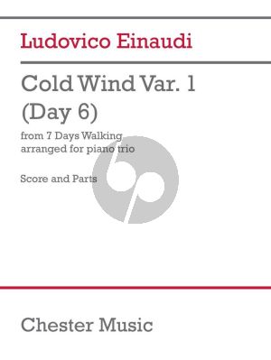 Einaudi Cold Wind Var. 1 (Day 6) Violin-Cello and Piano (Score/Parts)