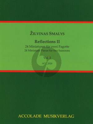 Smalys Reflections II. 24 Miniaturen Heft 2 2 Fagotte (2 Spielpartituren)