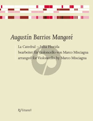 Barrios Mangore La Catedral - Julia Florida Violoncello solo (arr. Marco Misciagna)