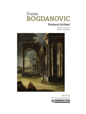 Bogdanovic Notturni Siciliani Guitar and Piano (Score/Parts)