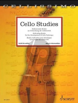 Cello Studies - 120 Motivating Etudes for the Development of Cello Technique (Book with Audio online) (Ellis, Beverley and Rainer Mohrs)