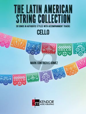 Gomez The Latin American String Collection Cello (Book with Audio online)