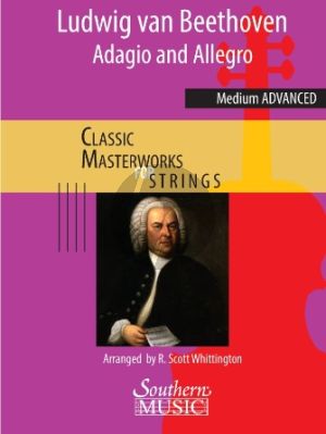 Beethoven Adagio and Allegro for String Orchestra (Score/Parts) (arr. R. Scott Whittington)