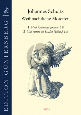 Schultz Weihnachtliche Motetten No. 1 - 2 Singstimmen oder Consort (Part./Stimmen) (herausgegeben von Leonore und Günter von Zadow.)