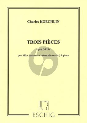 Koechlin 3 Pieces Op.34bis