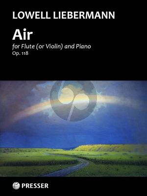 Liebermann Air Op. 118 for Flute (or Violin) and Piano