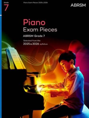 ABRSM: Piano Exam Pieces 2025 & 2026 Grade 7 (Book with Audio online)
