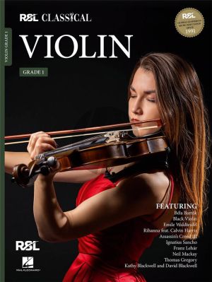 RSL Classical Violin Grade 1 (2021) (Book with Audio online)