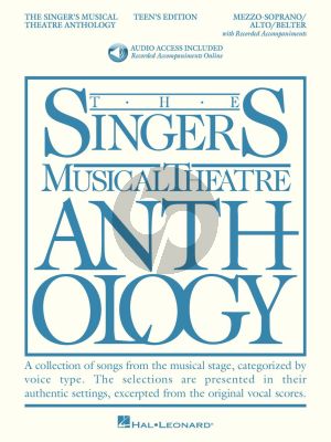 Singer's Musical Theatre Anthology Teen's Edition Mezzo-Soprano/Alto/Belter (Book with Audio online) (edited by Richard Walters)