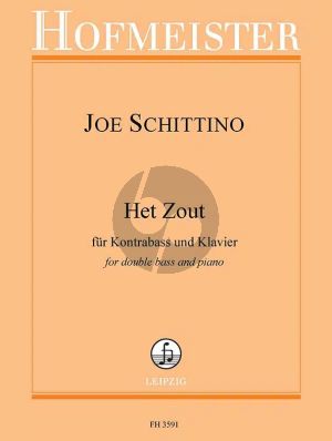 Schittino Het Zout for Double Bass and Piano