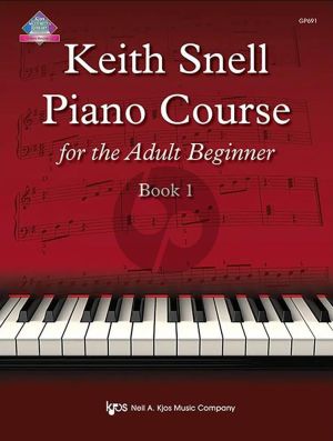 Snell Piano Course Adult Book 1 (Book with Audio online)