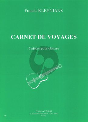 Kleynjans Carnet de voyages pour Guitare (6 Pieces)