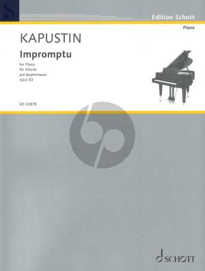 Kapustin Impromptu for Piano Solo