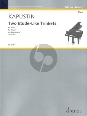 Kapustin Two Etude-Like Trinkets Op.122 for Piano Solo