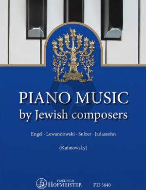 Album Piano Music by Jewish Composers (Herausgeber / Bearbeiter Semjon Kalinowski) (Mittelschwer bis Schwer)
