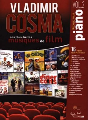 Cosma Ses Plus Belles Musiques de Film Vol.2 Piano