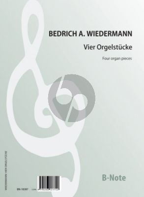 Wiedermann 4 Stucke Orgel