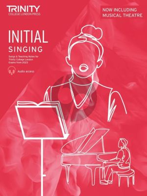 Singing Exam Pieces from 2023 Initial Grade Piano-Vocal (Book with Audio online) (Trinity College)