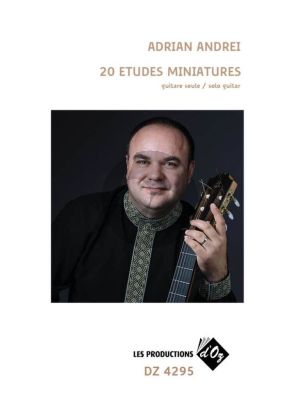 Andrei 20 Études Miniatures Guitar solo