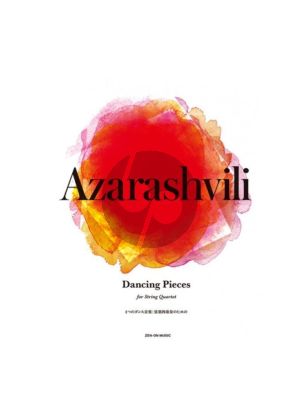 Azarashvili Dancing Pieces for String Quartet (Score/parts)