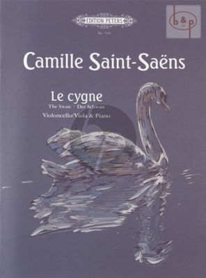 Saint-Saens Le Cygne Violoncello or Viola and Piano (The Swan