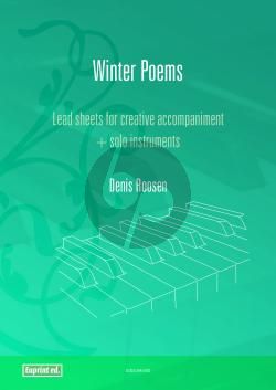 Roosen Winter Poems - Lead sheets for creative accompaniment + Solo Instruments