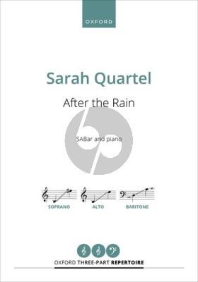 Quartel After the Rain SABar and Piano