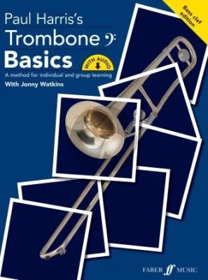 Harris-Watkins Trombone Basics (Bass Clef Edition) (Book with Audio online)