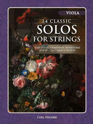 24 Classic Solos for Viola and Piano Viola part (Easy-to-intermediate repertoire for contest and recital) (edited by Kathryn Griesinger)