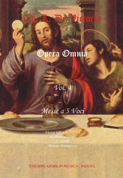 Victoria Opera Omnia Vol. 4 Messe a 5 Voci (Score) (Moreno Menegazzo)