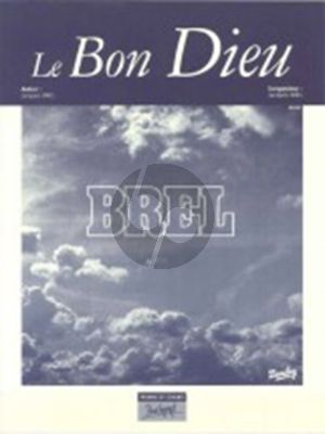 Brel Le Bon Dieu pour Chant et Piano