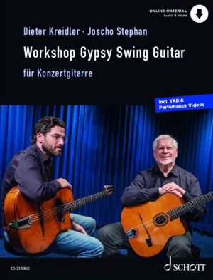 Kreidler-Stephan Workshop Gypsy Swing Guitar 1 - 2 Guitars (Book with Audio and Video online)