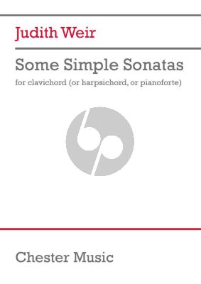 Weir Some Simple Sonatas for Harpsichord or Piano