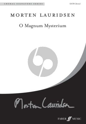 Lauridsen O Magnum Mysterium SATB