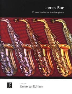 Rae 30 New Studies for Solo Saxophone