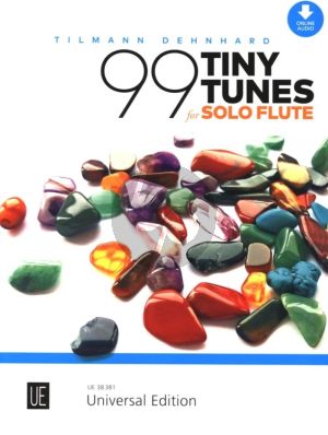 Dehnhard 99 Tiny Tunes für Flöte mit Online Audio