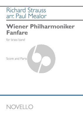 Strauss Wiener Philharmoniker Fanfare for Brass Band (Score/Parts) (arr. Paul Mealor)