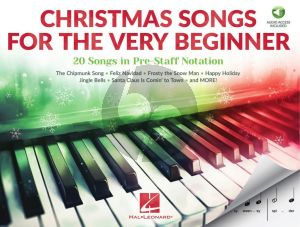 Christmas Songs for the Very Beginner Piano (Book with Audio online) (arr. Brittany McCorriston)