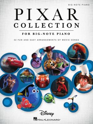 Pixar Collection for Big-Note Piano