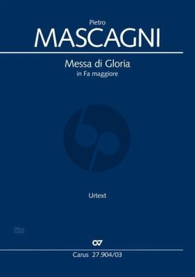 Mascagni Messa di Gloria in Fa maggiore Soli-Choir and Orchestra (Vocal Score) (Andreas Gies)