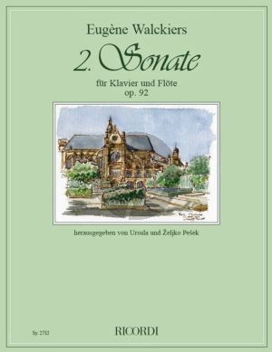 Walckiers Sonate No. 2 Op. 92 Flöte und Klavier (Ursula und Zeljko Pesek)