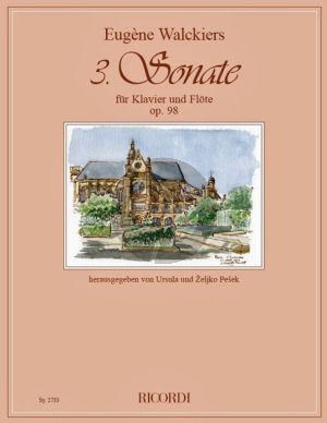 Walckiers Sonate No. 3 Op. 98 Flöte und Klavier (Ursula und Zeljko Pesek)