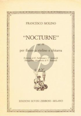 Molino Nocturne Sc 38 for Flute and Guitar (Roberto Fabbriciani and V. Saldarelli)