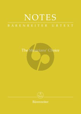 Notes. The Musician's Choice Bärenreiter Notebook a cover in Ravel lime green