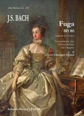 Bach Fuga BWV 1003 for Harpsichord or Organ (arr. Mario Giuseppe Genessi)